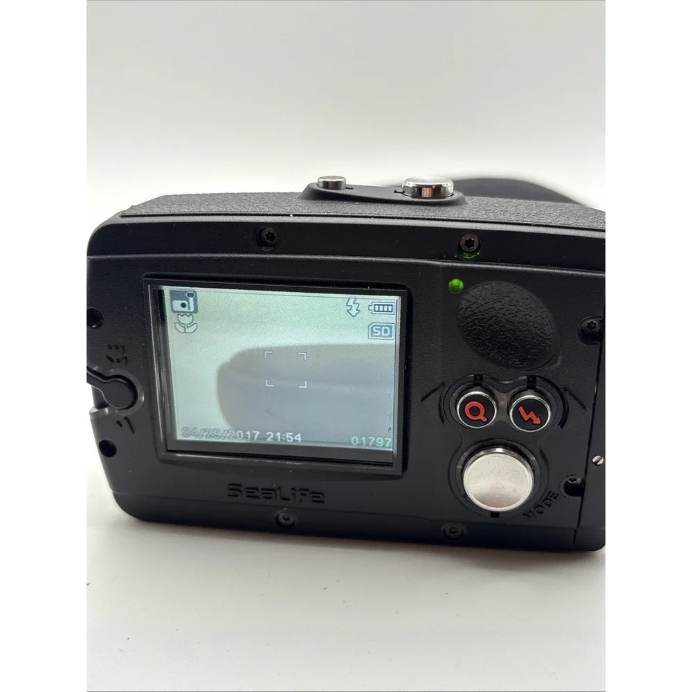 SeaLife Mini 2 Underwater Digital Camera Reefmaster Flash Camera TESTED WORKS